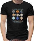 Back In My Day 9 Planets Mens T-Shirt - Pluto - Astronomy - Funny - Science
