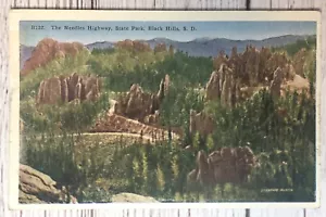 The Needles Highway State Park Black Hills South Dakota Postcard - Picture 1 of 2