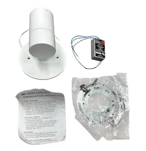 Hevi Lite HL 340 WT MR16 Wall Mount Accent Light 12v Halogen Up Down White - Picture 1 of 4