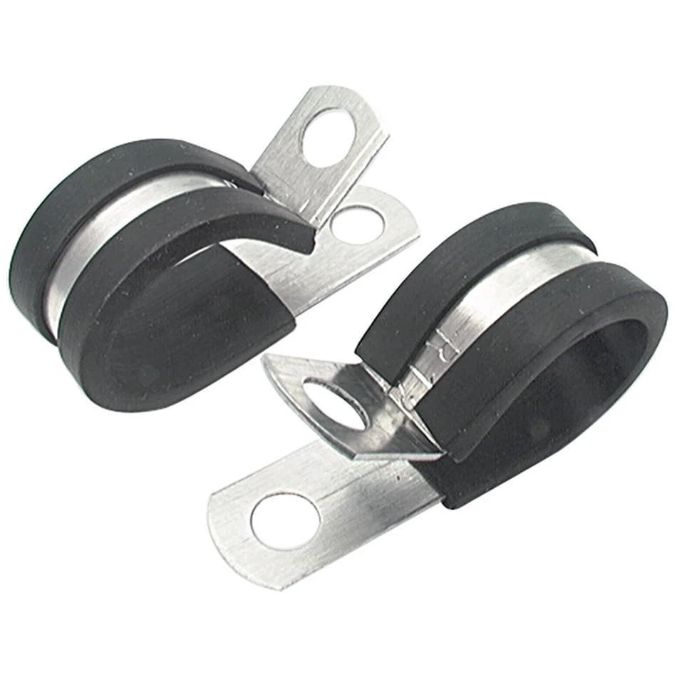 ALLSTAR PERFORMANCE ALL18304-50 Aluminum Line Clamps 5/8in 50pk - Image 1 of 1