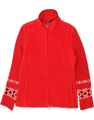 Chaqueta polar CAMPAGNOLO para mujer IT 42 mediana roja poliéster BI02 Foto 1 de 4