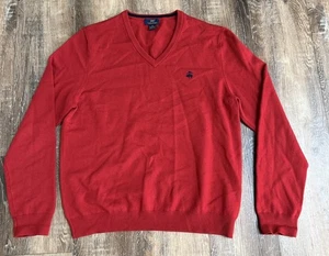 Brooks Brothers 346 Pullover Farbe Rot Größe M Merinowolle - Bild 1 von 6