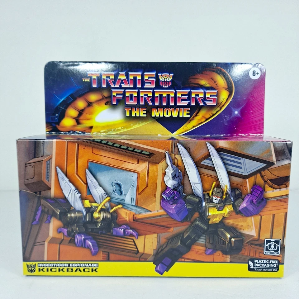 Transformers the Movie G1 Retro Kickback Insecticon Action Figure New - Image 1 of 4