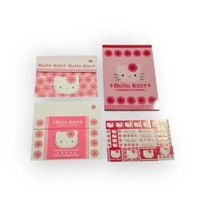 Sanrio 1998 Hello Kitty Friendship Is Blooming Notepad Stickers & Envelopes Set - Picture 1 of 19