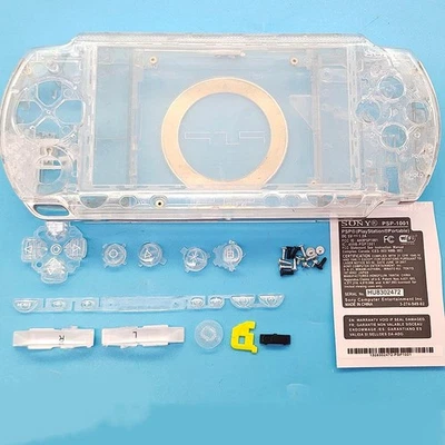 PSP 1000 Faceplate Shell Housing Full Housing Case w/ Buttons 10 COLORS - Image 1 of 4
