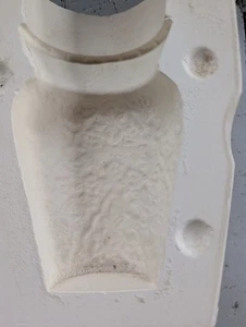 Florero rosa vintage molde de cerámica fundido deslizante - Imagen 1 de 3