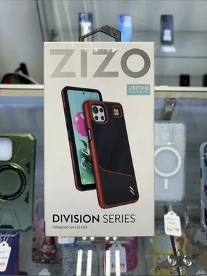 ZIZO Division Series Case for LG K92 Smartphone - Black / Red - Image 1 of 3