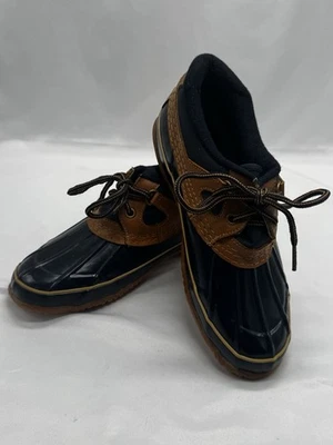 SPORTO ORIGINAL NAVY BLUE DUCK SHOES WATERPROOF WITH THERMOLITE INSULATION SZ 7 - Image 1 of 4