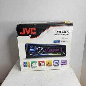 JVC KD-SR72 RICEVITORE CD CON TELECOMANDO EQUALIZZATORE RIPRODUZIONE USB Android scatola aperta - Foto 1 di 8