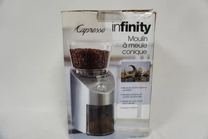 Capresso 565.05 Infinity Kegelgratschleifer, Edelstahl - Bild 1 von 5