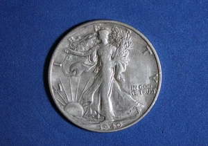Mezzo dollaro 1940-S Walking Liberty #P32453 - Foto 1 di 2