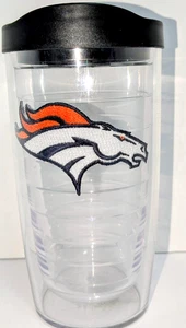 Denver Broncos NFL Football heiß kalt isoliert 16 Unzen Tervis Becher Made in USA - Bild 1 von 4