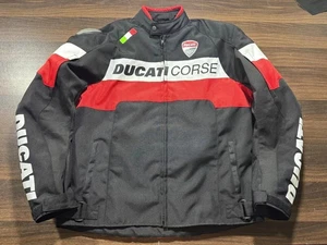 Ducati Motorbike Riding Jacket Mesh Fabric Motorcycle Biker Jacket - Bild 1 von 4