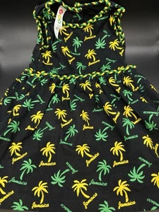 Show Of Clothing Jamaica- Jamaican Toddler Dress 3T W/ Hair Bow - Picture 1 of 9