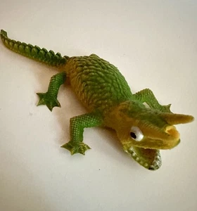 Vintage Hong Kong Rubber Lizard Dinosaur Monster Toy Imperial Style As Is - Picture 1 of 8