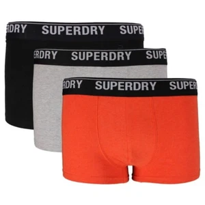 Boxerhort para hombre de Superdry multicolor M3110348A N2H negro naranja gris - Imagen 1 de 7