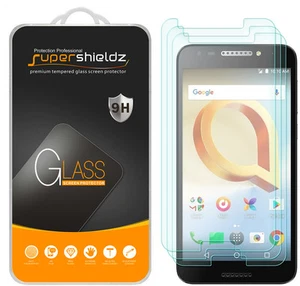 3X Supershieldz for Alcatel "A30 Plus" Tempered Glass Screen Protector Saver - Picture 1 of 5