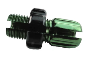 Dia-Compe M10 bicycle brake lever threaded barrel adjuster - GREEN - Picture 1 of 1