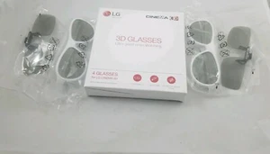 4 gafas 3D originales de fábrica OEM LG 55EC9300 / 77EG9700 [E142p] - Imagen 1 de 1