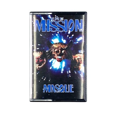 THE MISSION UK MASQUE Cassette Tape 1992 Rock Electronic Rare Foto 1 de 4