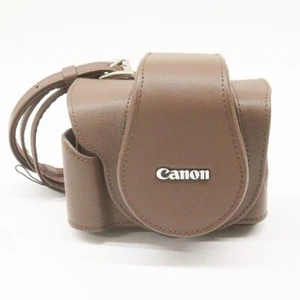 Used Genuine leather digital camera case for Canon Powershot G1X Mark II - Picture 1 of 8