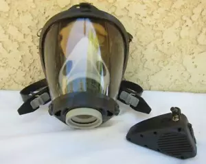PEQUEÑA máscara respiradora de fuego Sperian Twenty 20/20 con amplificador - Imagen 1 de 12