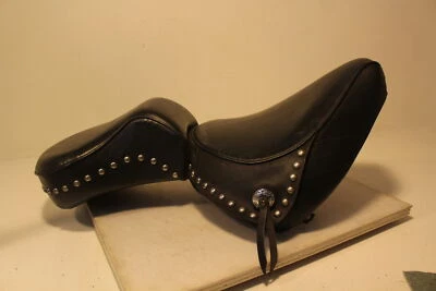 Harley Davidson OEM Softail 1984-1999 asiento individual con pillón Foto 1 de 4