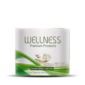 Wellness Premium Product Micro Capsules Hair Mask Keratin 500 ml /16.9 fl.oz