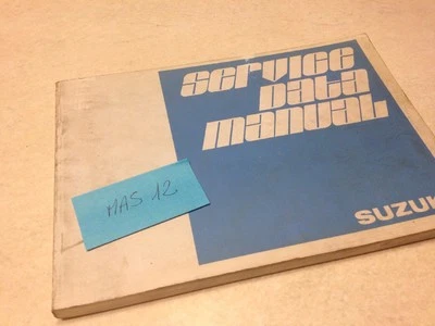 Suzuki Servicio Datos Manual, Datos Técnica Ts TC Tm Rl Rv Gt A AC Fr K B 1975 - Imagen 1 de 4