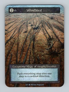 Sorcery: Contested Realm - Windblast - Beta - Excepcional - Imagen 1 de 2