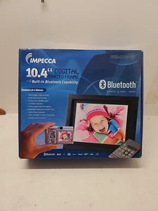 Impecca 10.4” Digital Frame DFM-1040BT Multi Media Photo Video Audio New  - Picture 1 of 4