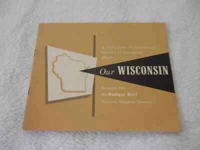 Nuestra colección Wisconsin Badger Bell - 1975 WISCONSIN PHONE CO FOLLETO 24 pg Foto 1 de 4