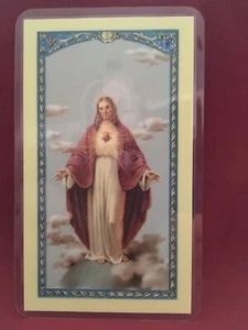 Bonella Heilige Karte von W. J. Hirten Co.  Das Vaterunser - Bild 1 von 3