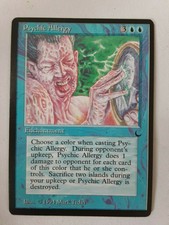 Psychic Allergy - Magic the Gathering MTG - The Dark M-80