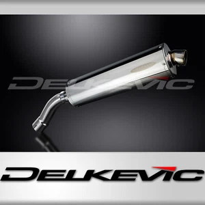 BMW F800GT 2013-2017 Delkevic Slip On 18" Oval Stainless Exhaust Muffler Kit - Picture 1 of 6