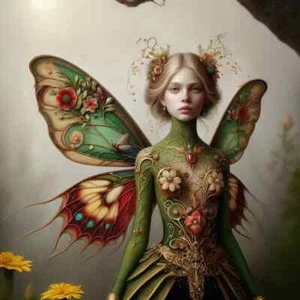 Forest Muse |  Mint Decoupage Paper  | Upcycling Furniture - Picture 1 of 2