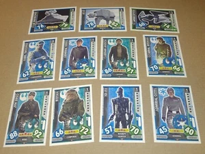 TOPPS STAR WARS FORCE ATTAX UNIVERSE tcg cards x 11 lot 5 - Picture 1 of 1