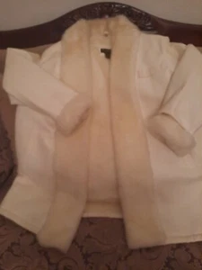 KOMITOR WINTER ❄️ Coat size 3X Long Faux Fur Lining & Sleeves  🌨Swing Style - Picture 1 of 12