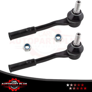 2Pcs Front Outer Tie Rod End Links For Mercedes Benz CL500 CL55 AMG 2000-2012
