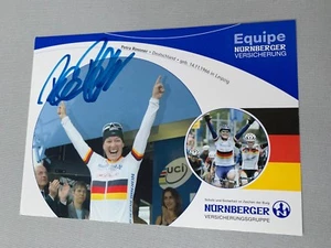 PETRA ROßNER Olympiasiegerin 1992 Radsport signed Autogrammkarte 10x15 - Picture 1 of 1