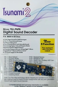 SoundTraxx 885814 Tsunami2, TSU-PNP8, GE Diesel Digital Sound Decoder - Picture 1 of 2