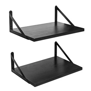 Floating Shelves Wall Bookshelf for Bedroom Bathroom Living Room Wood Wall Mo... - Picture 1 of 7