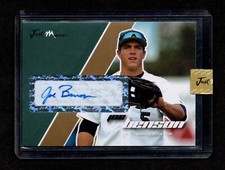 2008 Just Autographs Preview Autograph Gold Joe Benson Minnesota Twins 27/50