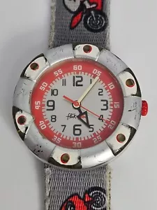 2004 Kids Flik Flak (Swatch) Speedy Limit ZFPS007 Swiss Made Quartz 25mm Watch - Picture 1 of 16