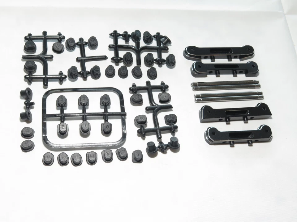 SER600066 SERPENT SRX8 GT '23 GP CAR FRONT REAR HINGE PINS SUSPENSION BLOCKS - Image 1 of 1