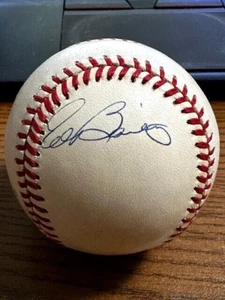 ED BAILEY SIGNED AUTOGRAPHED ONL BASEBALL! Giants, Reds, Braves, Cubs! - Picture 1 of 2
