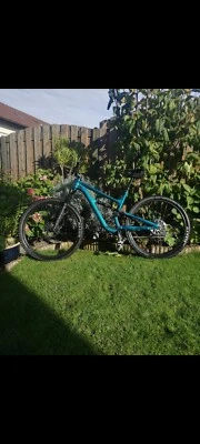 29" CANNONDALE Habit 4 AL MTB Fully Mountainbike Rh. L BLUE - Bild 1 von 3