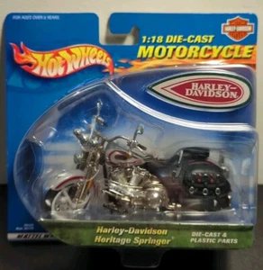 " NIP " 2000 Hot Wheels # 88425 1:18 Die Cast Harley Davidson Heritage Springer - Picture 1 of 4