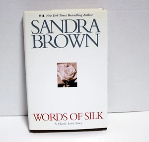 Words of Silk LARGE PRINT EDITION Hardcover Book Sandra Brown Erin St. Claire - Picture 1 of 4