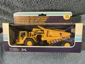 Vintage 1/70 scale Joal Tractor CAT 631 w/ Tipper #222 NIB (v) - Picture 1 of 7